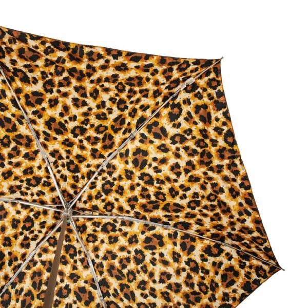 Фотографія Міні парасолька жіноча Fulton L501 Tiny-2 Bling Leopard (Леопард с блестками) L501-037621 - купити 92374 за 1 550 грн