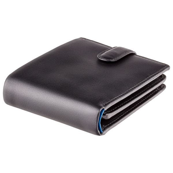 Фотографія Гаманець чоловічий Visconti PM102 Leonardo c RFID (Black Blue) PM102 BLK/BLUE - купити PM102 BLK/BLUE за 2 550 грн