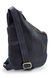 Чоловіча шкіряна сумка-слінг RK-6402-3md темно-синя бренд TARWA GA-6402-4lx фото 7