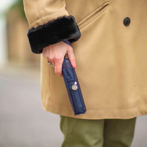 Фотографія Парасолька жіноча Fulton L500-008911 Tiny-1 Navy L500-008911 - купити 92199 за 1 450 грн