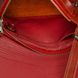 Жіноча сумка Grande Pelle 270х180х70 мм глянцева шкіра червоний 759660 фото 3