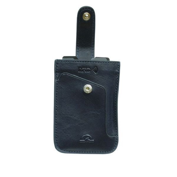 Фотографія Кредитниця шкіряна Nevada 3821+RFID navy синій Nevada3821RFIDnavy - купити 84655 за 1 848 грн