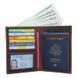 Коричневий шкіряний гаманець-органайзер з відділом для ID документів JDR-8450R JDR-8450R фото 9
