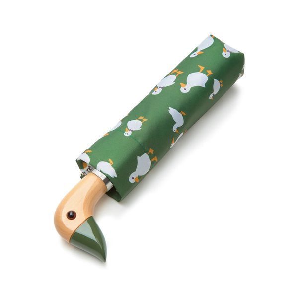 Фотографія Парасолька жіноча Fulton L926-042434 Curio-2 UV Green Duck (Зелена Качка) L926-042434 - купити 96758 за 1 770 грн