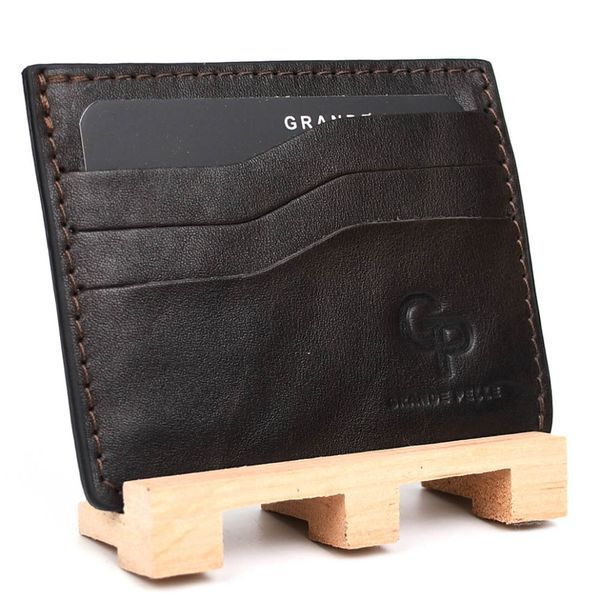 Фотографія Кардхолдер CardCase, коричневий Grande Pelle 305620 305620 - купити 91652 за 321 грн