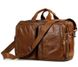 Шкіряна сумка трансформер: рюкзак, бриф, сумка 7014B JD7014B фото 1