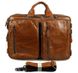 Шкіряна сумка трансформер: рюкзак, бриф, сумка 7014B JD7014B фото 4