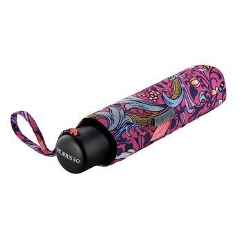 Фотографія Жіноча парасолька Fulton L907-041819 Morris & Co. Minilite-2 UV Golden Lily Pink L907-041819 - купити 96135 за 1 660 грн
