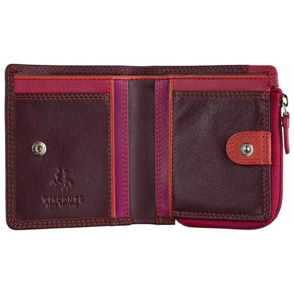 Фотографія Гаманець жіночий Visconti RB112 Chile (Plum Multi) RB112 PLUM M - купити 96466 за 1 920 грн