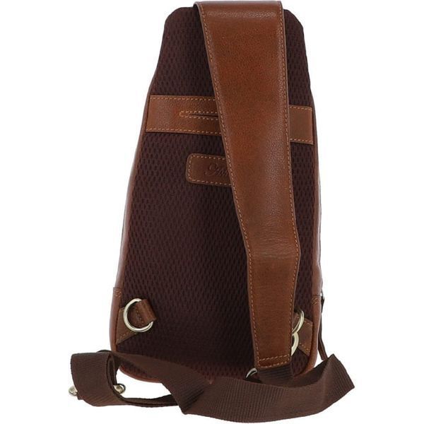 Фотографія Сумка нагрудна Ashwood M53 Cognac (Коньячний) M53 COGNAC - купити 92927 за 4 600 грн