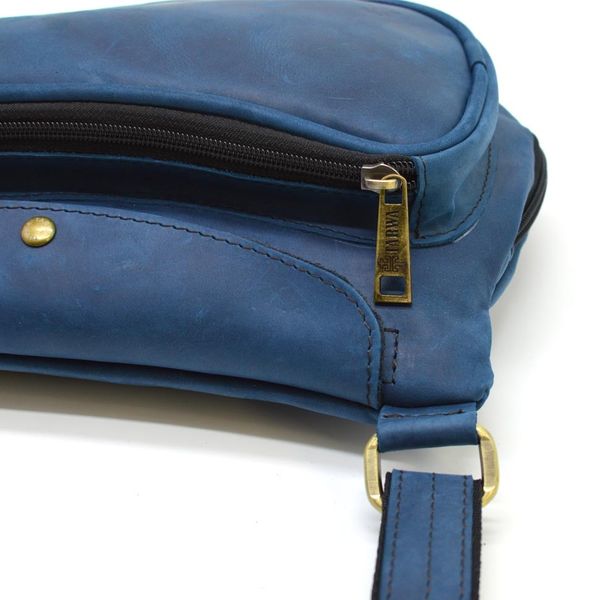 Нагрудна сумка рюкзак слінг шкіряна на одне плече RKsky-3026-3md TARWA RKsky-3026-3md фото