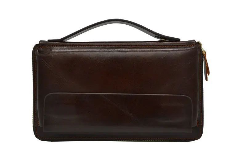 Фотографія Мужской клатч кожаный bx9043ob Oil Brown bx9043ob - купити 85653 за 1 271 грн