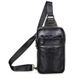 Стильний шкіряний міні-рюкзак на одній шлеї бренду John McDee JD4002A фото 3