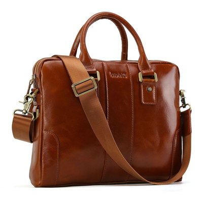 Чоловіча сумка-портфель з натуральної шкіри tid1046 Tiding tid1046 фото