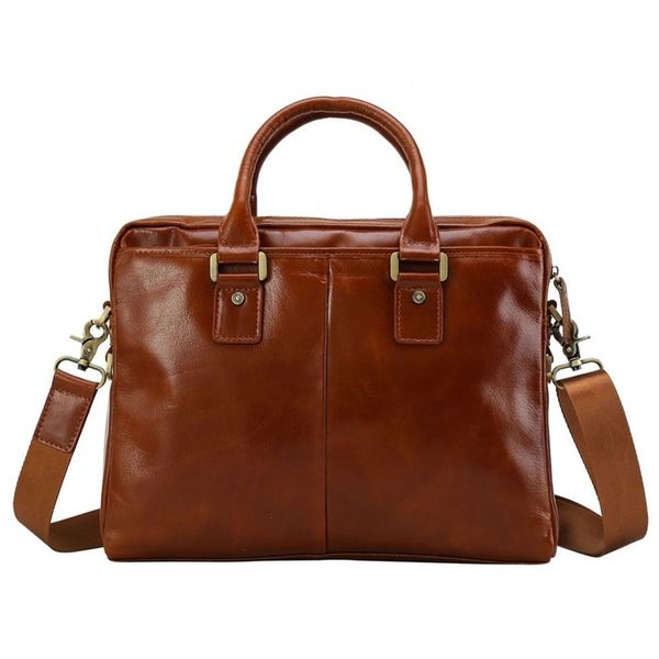 Чоловіча сумка-портфель з натуральної шкіри tid1046 Tiding tid1046 фото