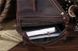 Фірмова шкіряна сумка крос-боді, рюкзак на одне плече, колір коричневий, Bexhill bx1089 bx1089 фото 5